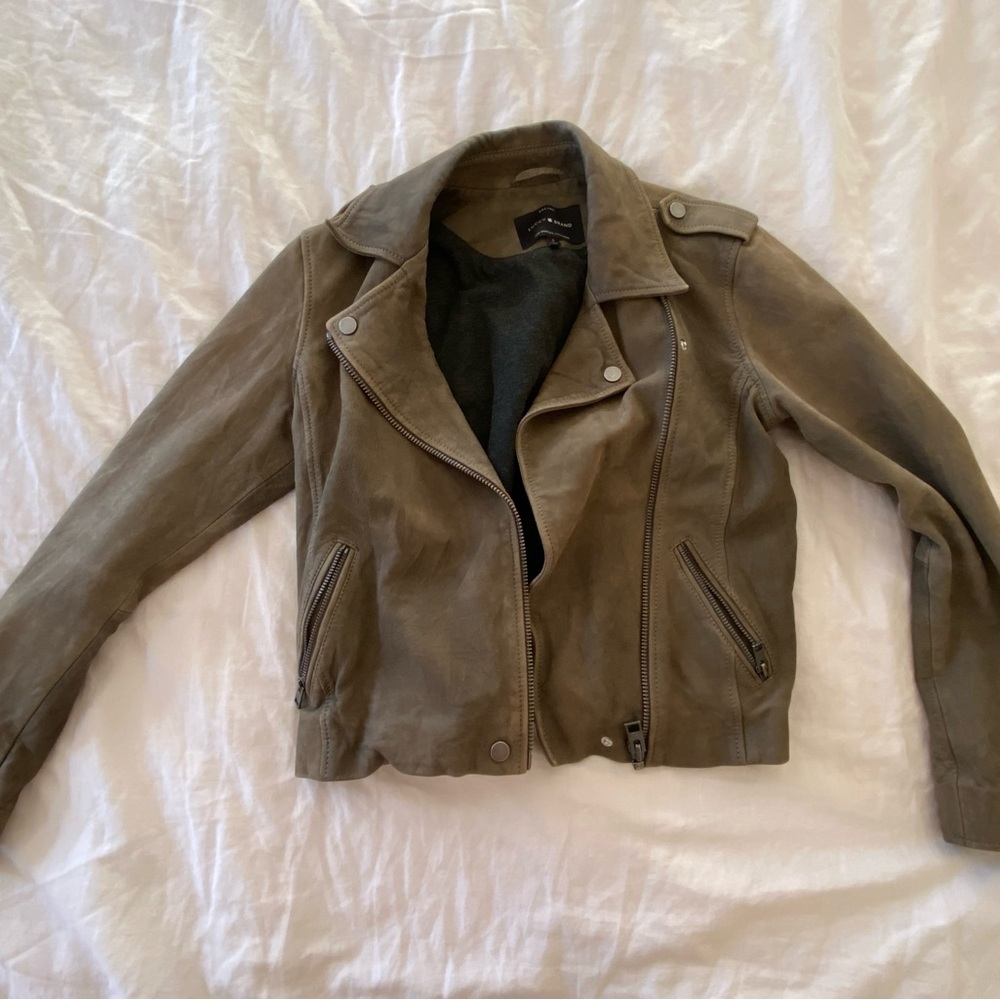 Lucky Brand Lamb Leather Jacket | Small